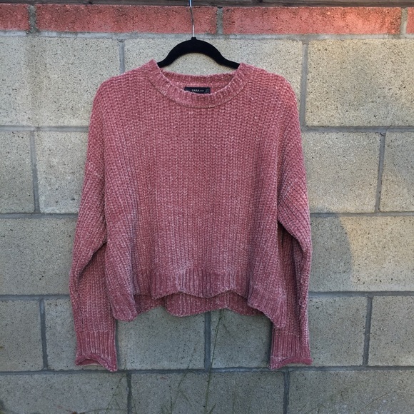 ZARA Chenille Sweater - Picture 2 of 7